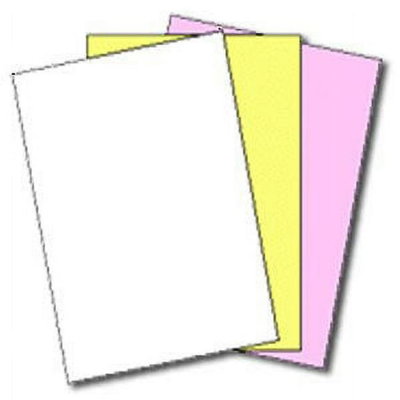 167 Sets of 3 Part NCR Paper 5909 -- Straight Collated, Letter Size Carbonless Paper