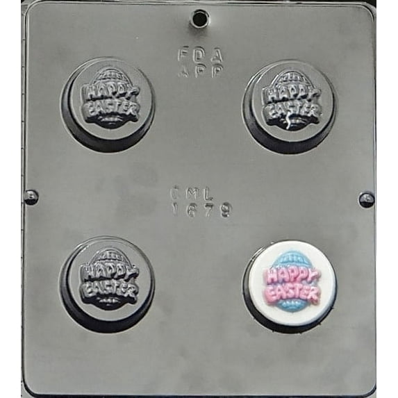 1679 Happy Easter Egg Oreo Cookie Chocolate Candy Mold