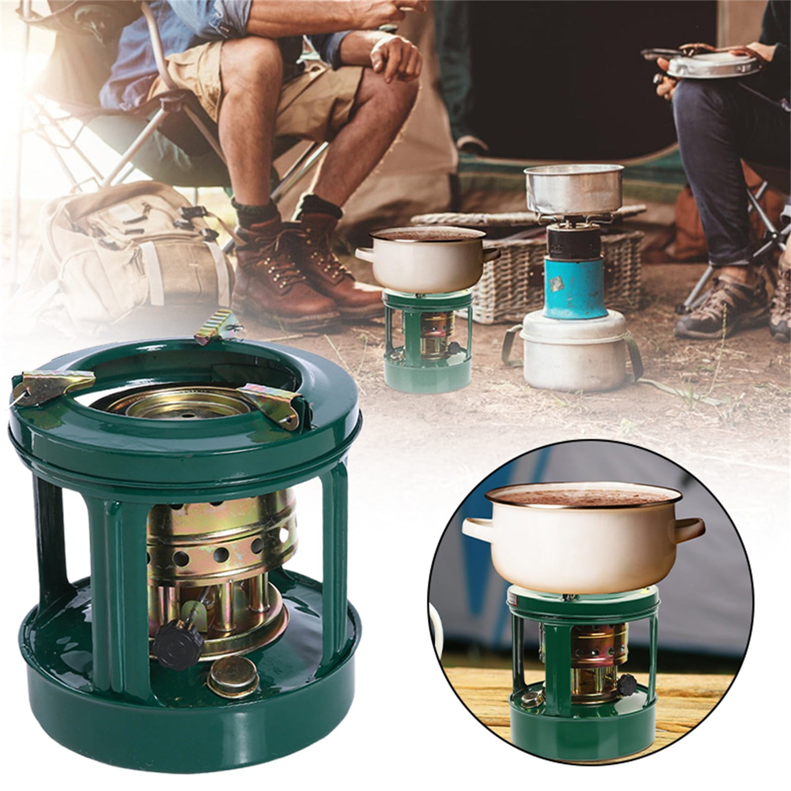 168 Kerosene Stove 8 Core, Outdoor Picnic Water Heating Stove Indoor Paraffin Heating Stove Furnace Core Cooking Utensil, By Meiiso