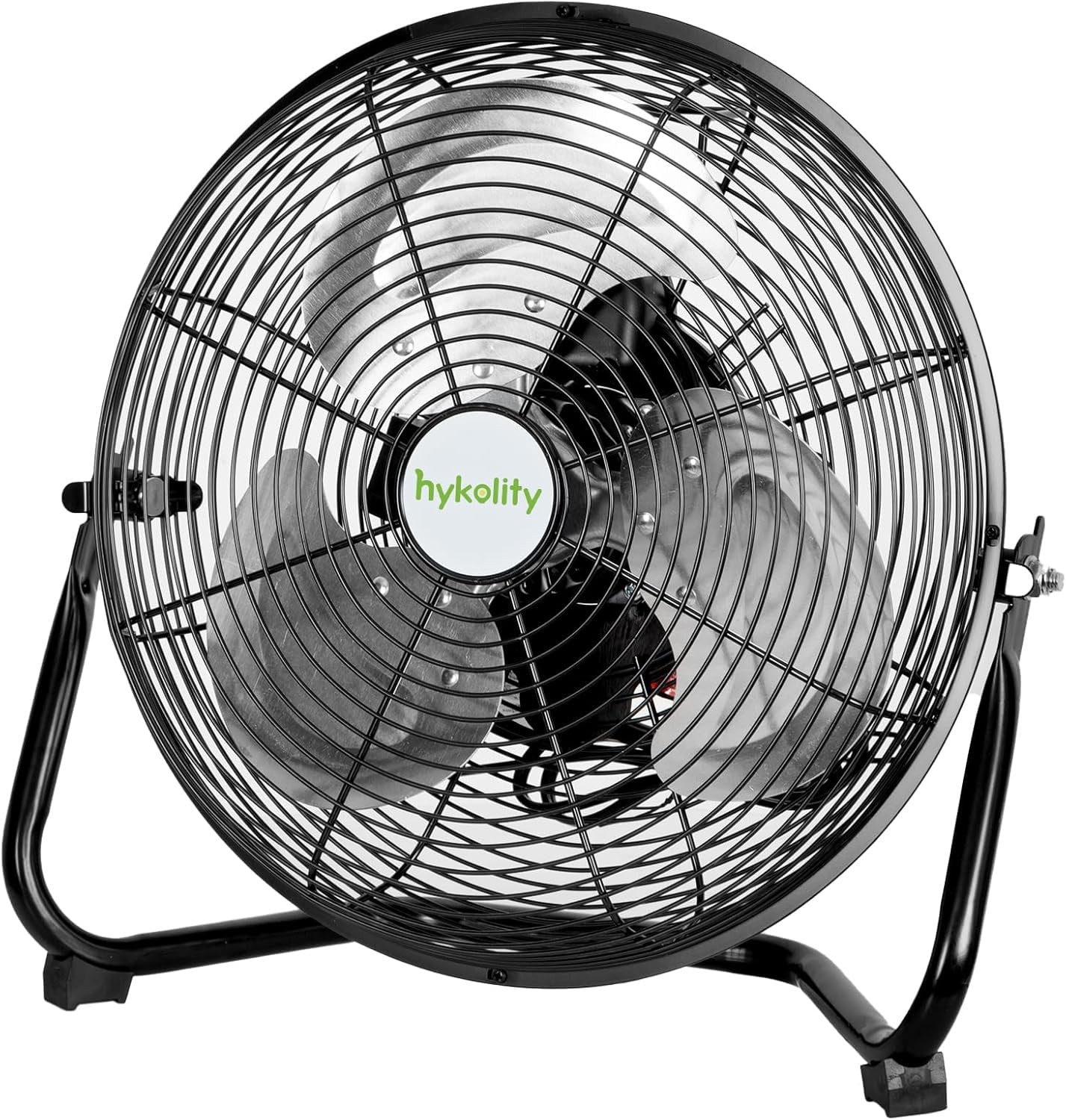 Achazel 12" 3-Speed Heavy Duty Metal Floor Fan - 1680 CFM High Velocity, 180° Tilt, UL Listed