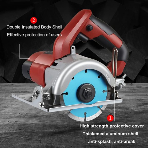 1680W Tile Cutting Machine Stone Cutters Fast Cutting Multipurpose Power Electric Saw for Stone,Wood,Metal,Tile,Adjustable Depth&Angle$$Tools & Hardware Other