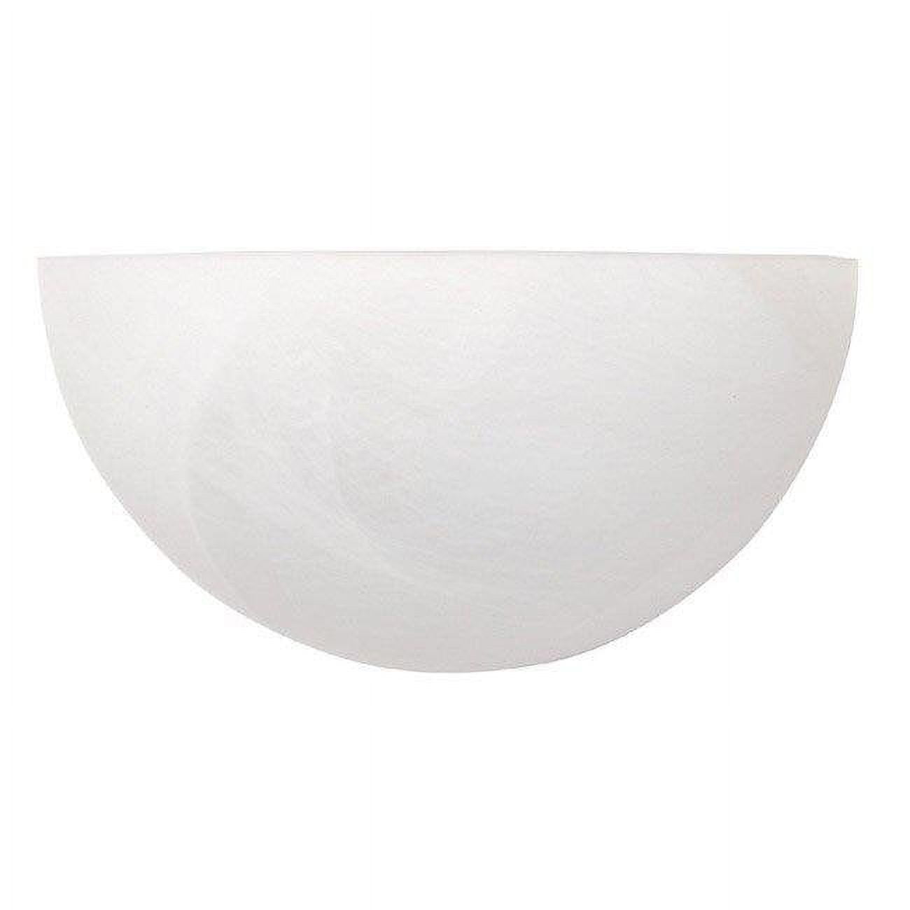 Matte White and Bronze Dimmable Wall Sconce