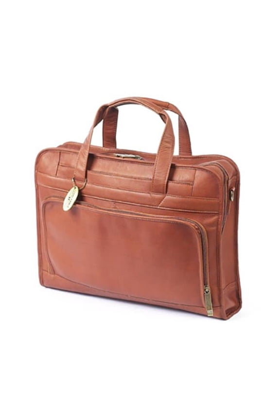 168E-saddle Professional Computer Briefcase - Saddle