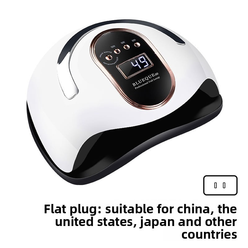 168W Professional Nail Lamp - Super Power UV LED Nail Dryer, Fast Curing Light for Gel Polish with Sensor, Salon & Home Manicure Machine for All Gel Types