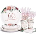 168pcs 60th Birthday Decorations DHF10 60th Birthday Plates And 168pcs-60th-birthday-decorations-dhf10-60th-birthday-plates-and