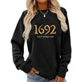 thumbnail image 1 of 1692 They Missed One Halloween Shirts for Women Salem Witch Long Sleeve Shirt Halloween Hocus Pocus Pullover Tops, 1 of 4