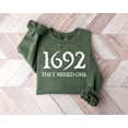 thumbnail image 1 of 1692 They Missed One Sweatshirt, Salem 1692 Shirt, Witch Sweatshirt, Salem Witch Sweatshirt, Halloween Shirt, Salem Witch Shirt, 1 of 1