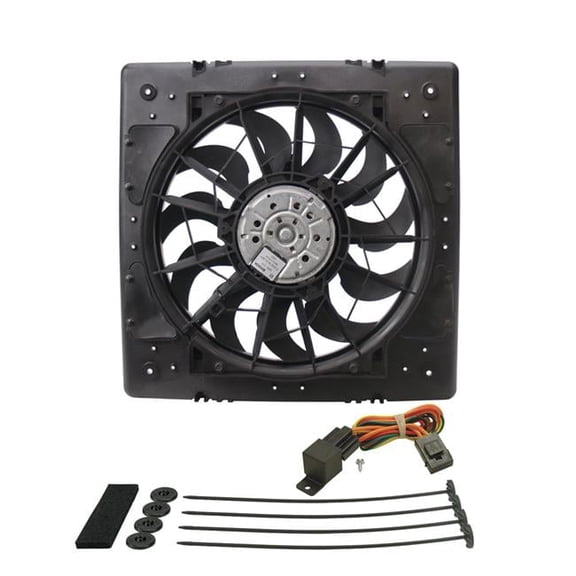 16926 13 in. Single Puller High Output RAD Fan