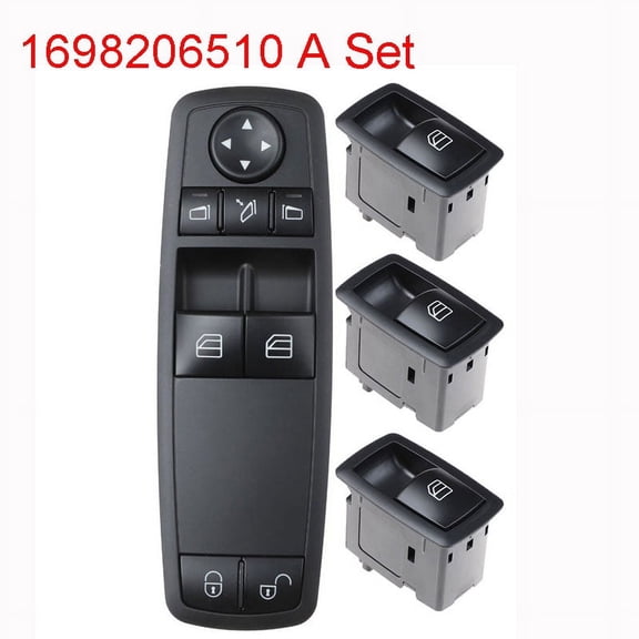 1698206510 A Set-Power Window Switch for Mercedes Benz, AB Class, Wrational W245