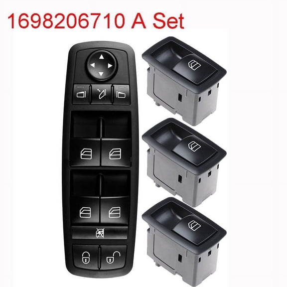 1698206710 A Set-Power Window Switch for Mercedes Benz, AB Class, Wrational W245