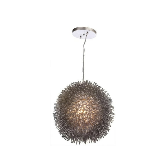 Varaluz Urchin 1-Lt Pendant - Painted Chrome