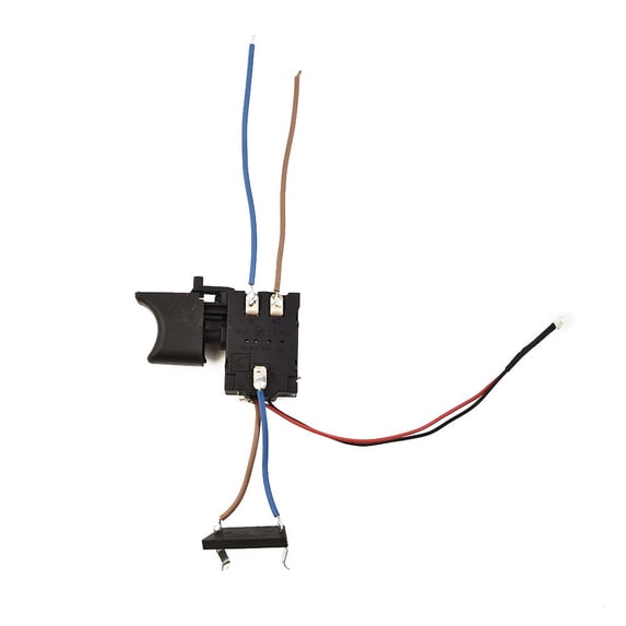16A Dc 7.2V To 24V Cordless Drill Trigger Switch Replacement Electric Drill Dustproof Speed Control Push Button Trigger Switches Smile Home