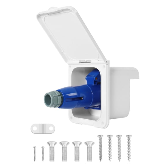 16A External Flush Hook Up Power Outlet Motorhome Trailer Flush Inlet Socket Automotive Accessories