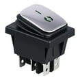 thumbnail image 1 of 16A LED Lighted Rocker Switches 6 Pin 2 Position Rocker Toggle Switches, 1 of 9
