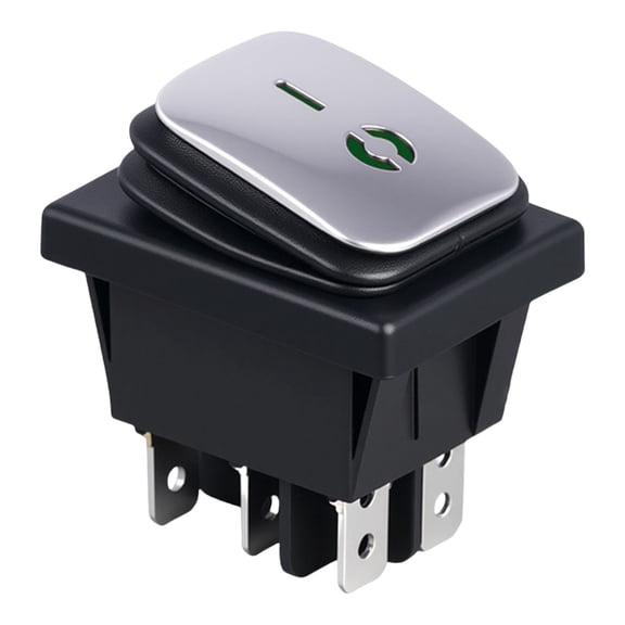 16A LED Lighted Rocker Switches 6 Pin 2 Position Rocker Toggle Switches