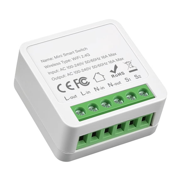16A Tuya Smart Switch With Energy Monitor Support 2-Way Wireless Control Switches Home ,Trusted and Reliable