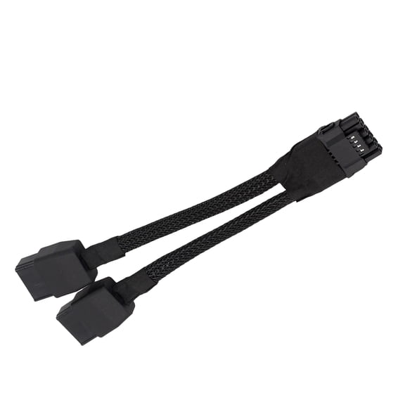 16AWG 2x 8Pin To 12+4Pin GPU Power Supply Cable 600W Capacity For RTX4090 And High End GPUs