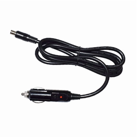 16AWG Car Charging Cable for Portable Power Station Compatibility with DC8020 Male Connector Head 1.5m Length Black