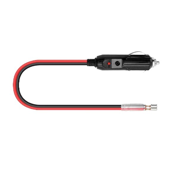 16AWG Male to Male Cigarettes Plug Cigarettes Adapter Cord with LED Light, 5.9inch/11.8inch