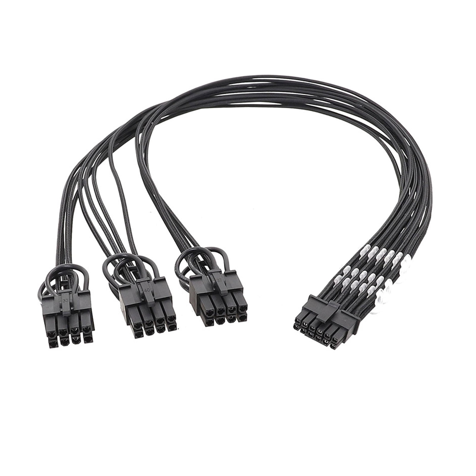 16AWG TYPE-4 8Pinx3 to 12+4Pin Modulars Power Supply Adapters Cable for ...
