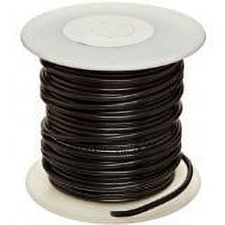 16AWG UL1015 BLACK STRANDED (26X30) HOOKUP WIRE 100FT ROLL 600V 105C - 16H-100-BLACK