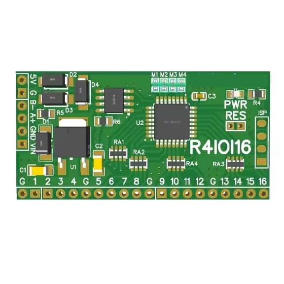 16CH 5 IN 1 RS485 NPN DI-DO Pin Cores Board Modbus Rtu Digital IO Module