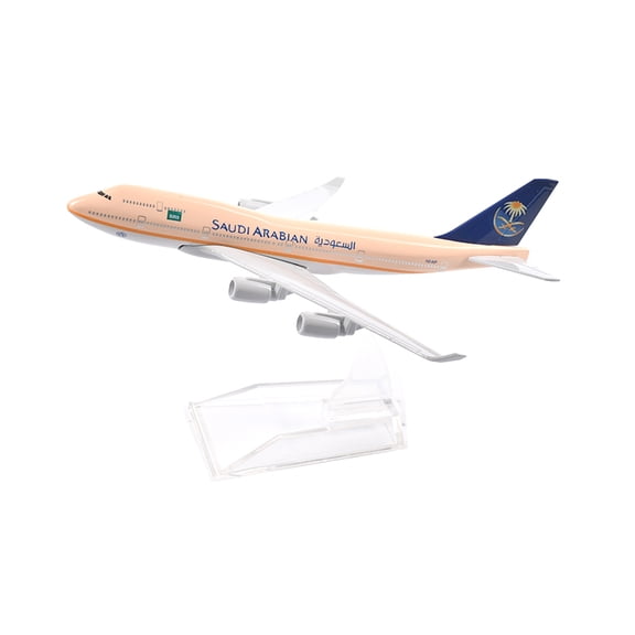 16CM Diecast Alloy Commercial Plane Model Replica Airliner Aircraft Collectible with Display Stand Decor Toy