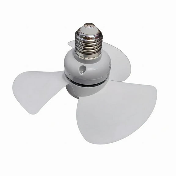 16Cm Indoor Ceiling Small Fan 10W Ac85-265V E27 Fans Adjusted 360 Degrees 3 Aerodynamic Blades Brushless Motor Cooling Parts