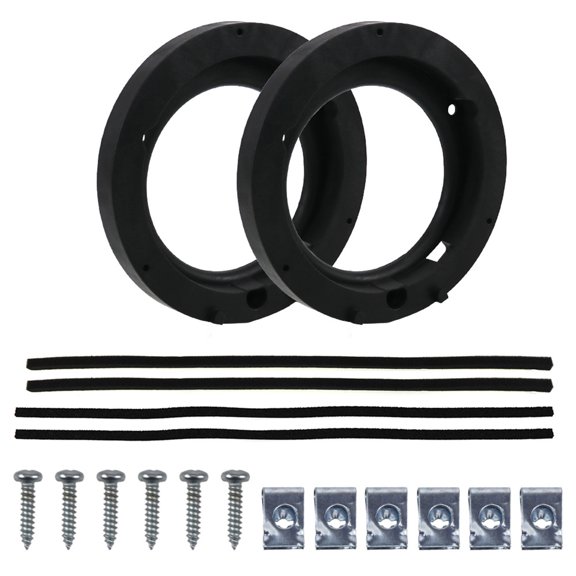 16Cm Speakers Gasket For Jimny JB64 JB74 ABS Sealing Rings Not Modification Required Rustproof