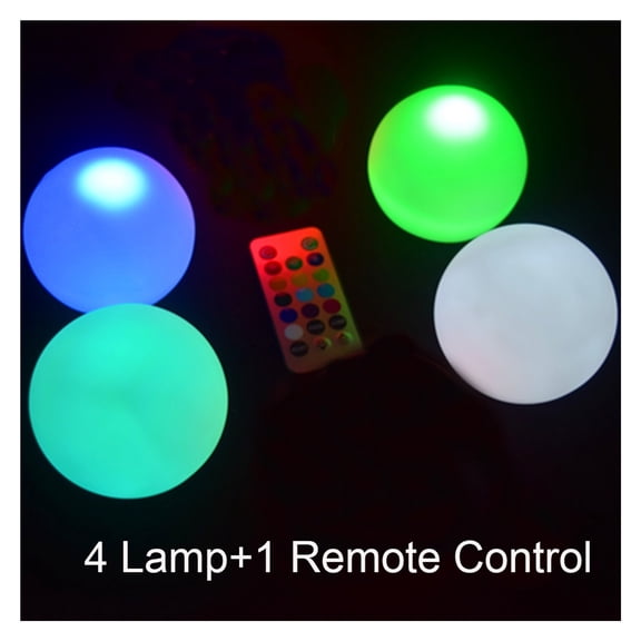 16Color LED Waterproof Underwater Light With Wireless Remote Control Garden Swimming Pool Floating Lights For Kids Dive Light ,High Bright