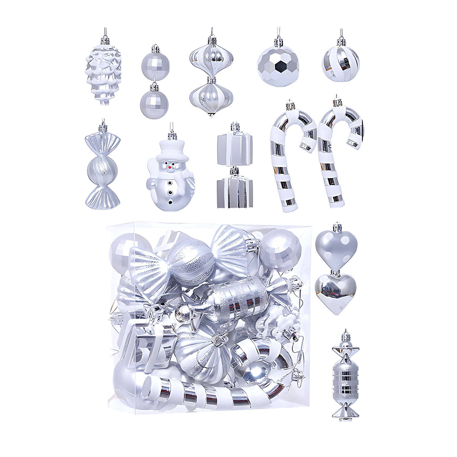 16Ct Christmas Balls Ornaments Essential Christmas Tree Decorations