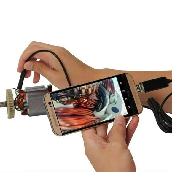 16FT 3 in 1 Endoscope Camera with Light, Industrial Borescope Black Hd Camera, Waterproof Snake Tube Camera Digital Semi-Rigid Borescope for Home Wall Duct Drain Pipe Plumbing, Black