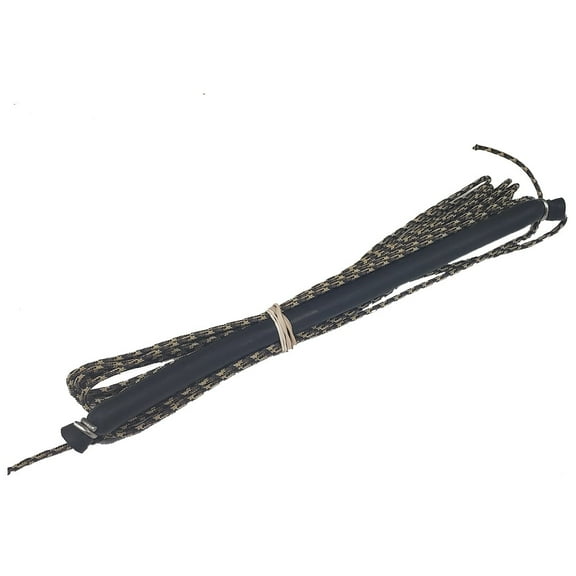 16FT. High Strength, Vectran Cord, Woodland Camo, 2.0mm Shock Cord with Latex Tubing Shock Absorber
