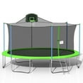 thumbnail image 1 of 16FT TRAMPOLINE GREEN, 1 of 8