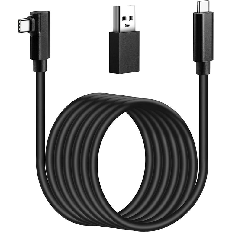 Compatible for Oculus Quest 2 Link Cable 16FT, VR Headset Cable for Oculus  Quest 2/ Quest 1, USB 3.0 Type C to C High Speed Data Transfer Charging  Cord for Gaming USB