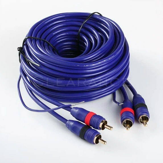 16Ft 16' High Performance Directional Balance Rca 2 Male To Male Audio Cable