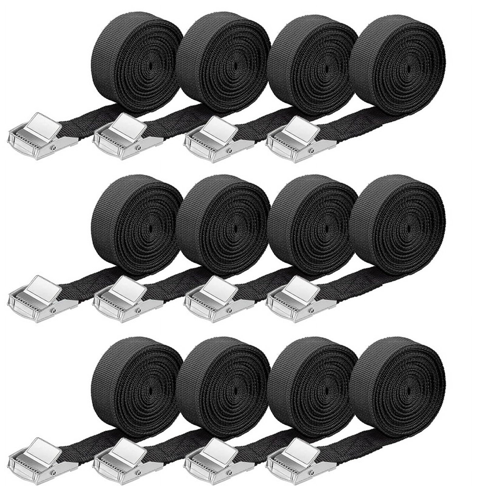 16Ft Adjustable Kayak Tie Cam Buckle for Luggage Kayak with Roof Rack