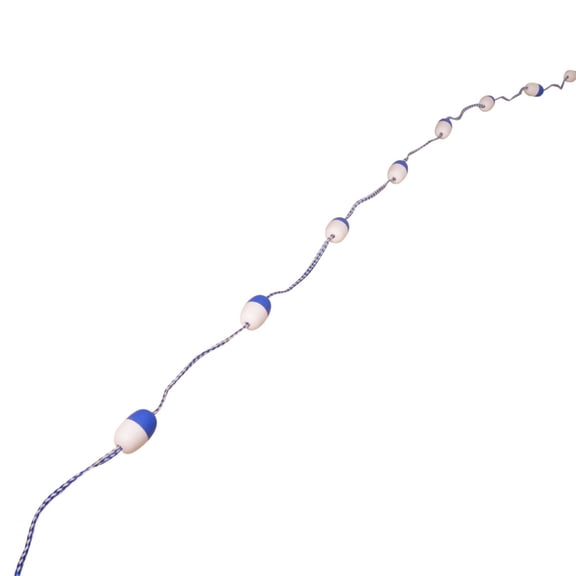 16Ft Floating Pool Safety Divider Rope Nonslip with Pre Assembled Hooks Suitable for Indoor/Outdoor Swimming Pools