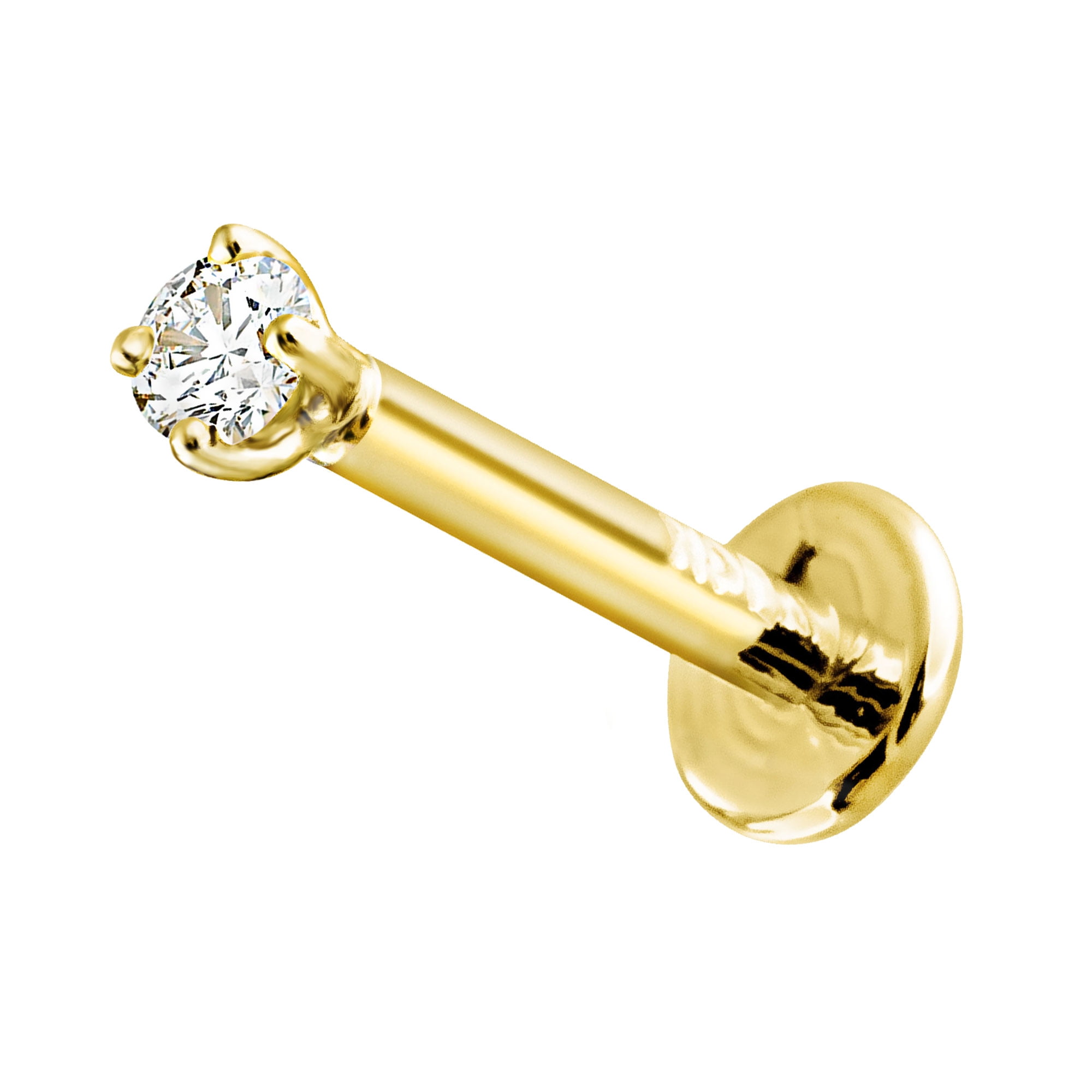 Diamond store lip studs