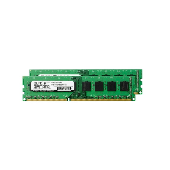 16GB 2X8GB RAM Memory for Dell Precision Workstation T3600 DDR3 DIMM 240pin PC3-12800 1600MHz Black Diamond Memory Module Upgrade