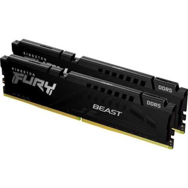 FURY BEAST DDR5-4800 16GB 4枚セットバルク品 16GB 4800MHz DDR5 CL38 DIMM Kit of 2 FURY Beast Memory Kit, Black