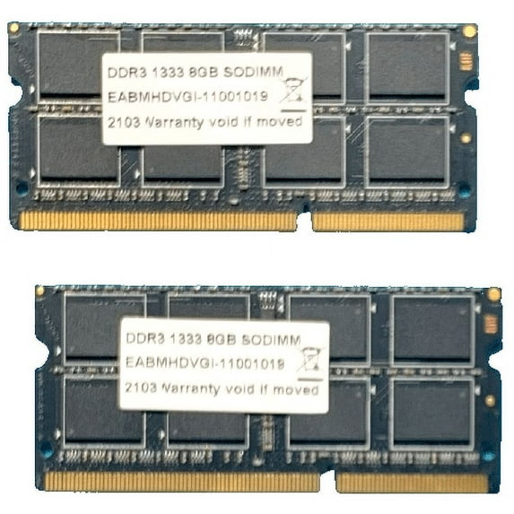 16GB DDR3 2x 8GB PC3-10600 1333 MHz Laptop SODIMM MEMORY for Apple MacBook Pro