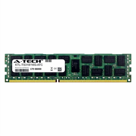 16GB DDR3 PC3-14900R RDIMM (Kingston KTL-TS318/16G Equivalent) Server Memory RAM
