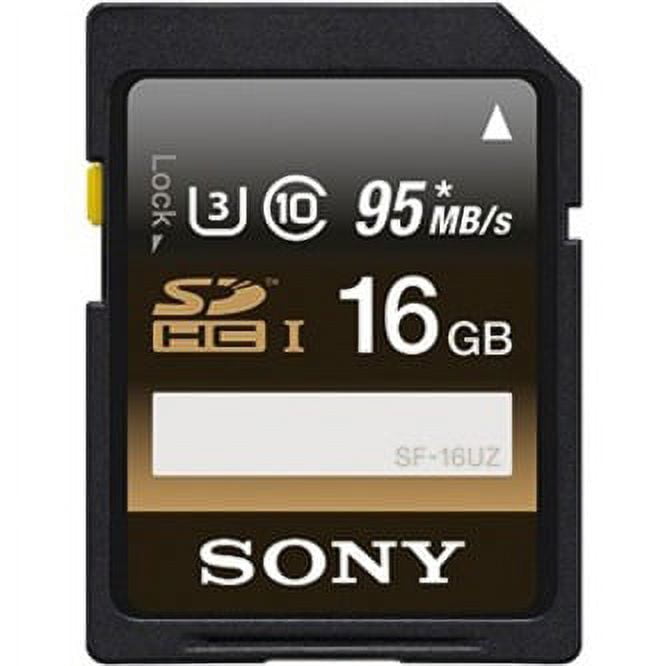 Sony 16GB High Performance Class 10 UHS-1/U3 SDHC Memory Card