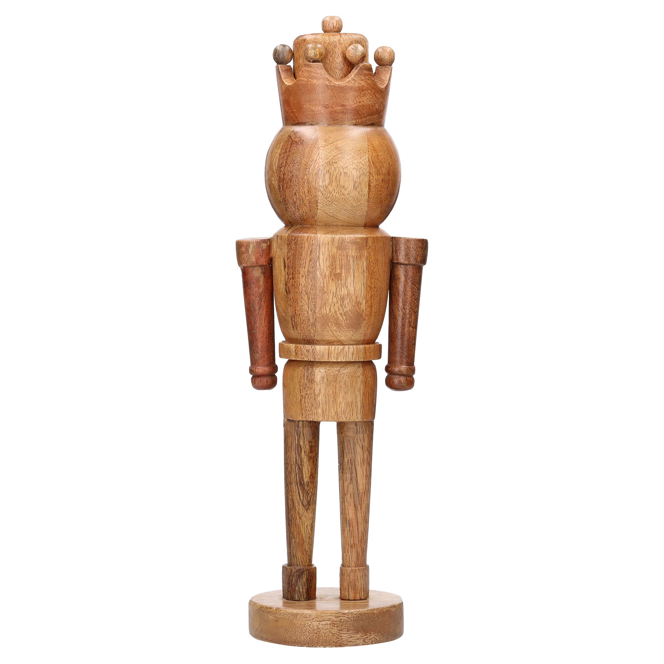 Wood Nutcracker Christmas Decoration, Brown, 16", by Holiday Time