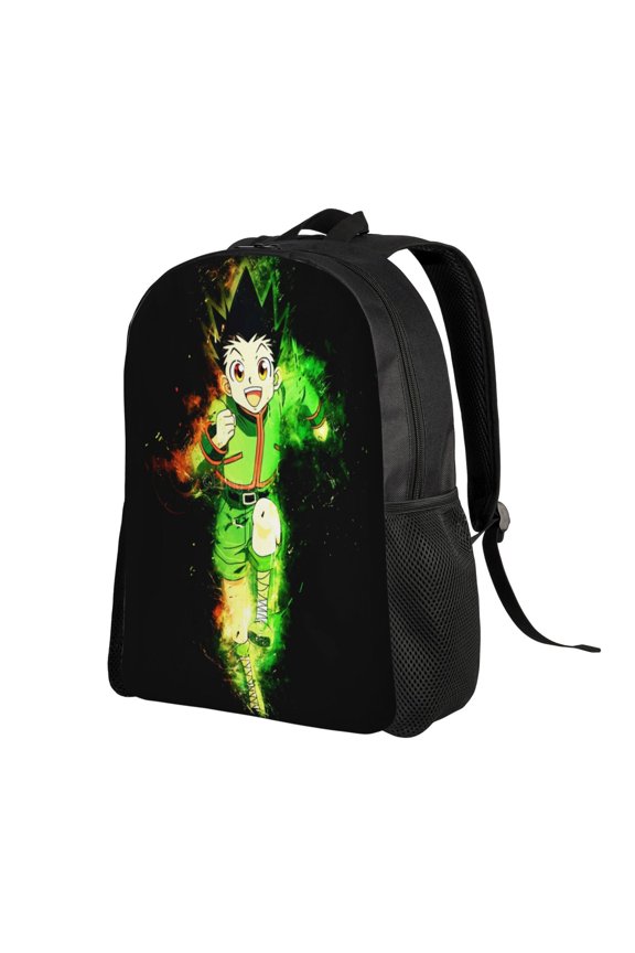16In Hunter X Hunte Backpack Large Capacity Multifunction Backpacks Lightweight Sports Travel Laptop Bag Daypack
