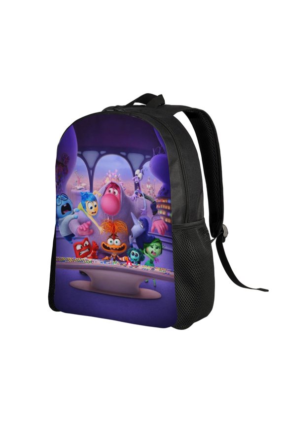 16In Inside O-u Backpack Large Capacity Multifunction Backpacks Lightweight Sports Travel Laptop Bag Daypack