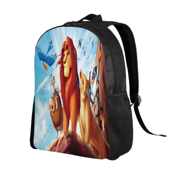 16In Lion Kin Backpack Large Capacity Multifunction Backpack Lightweight Sports Travel Laptop Bag Daypack