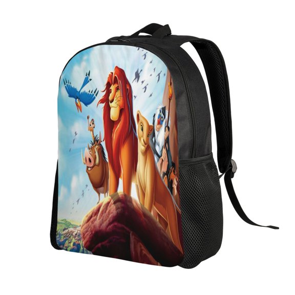 16In Lion Kin Backpack Large Capacity Multifunction Backpack Lightweight Sports Travel Laptop Bag Daypack