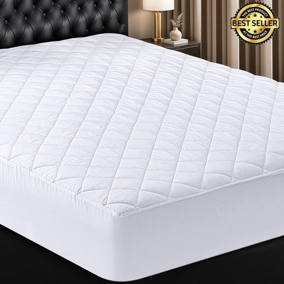 16Inch Memory Foam-Topper Mattress Cover Queen Size Bed Pad Matress Stretches